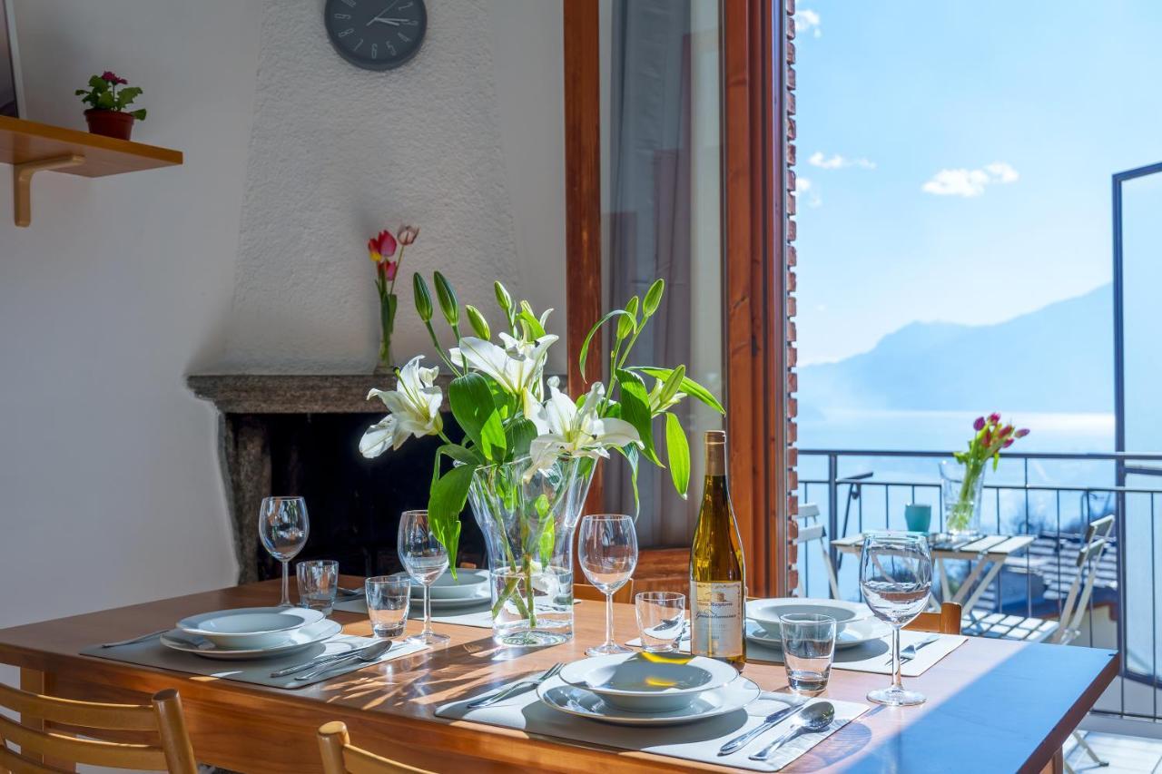 Incredibile Vista Sul Lago Di Como - Netflix E Free Wifi Gera Lario Bagian luar foto