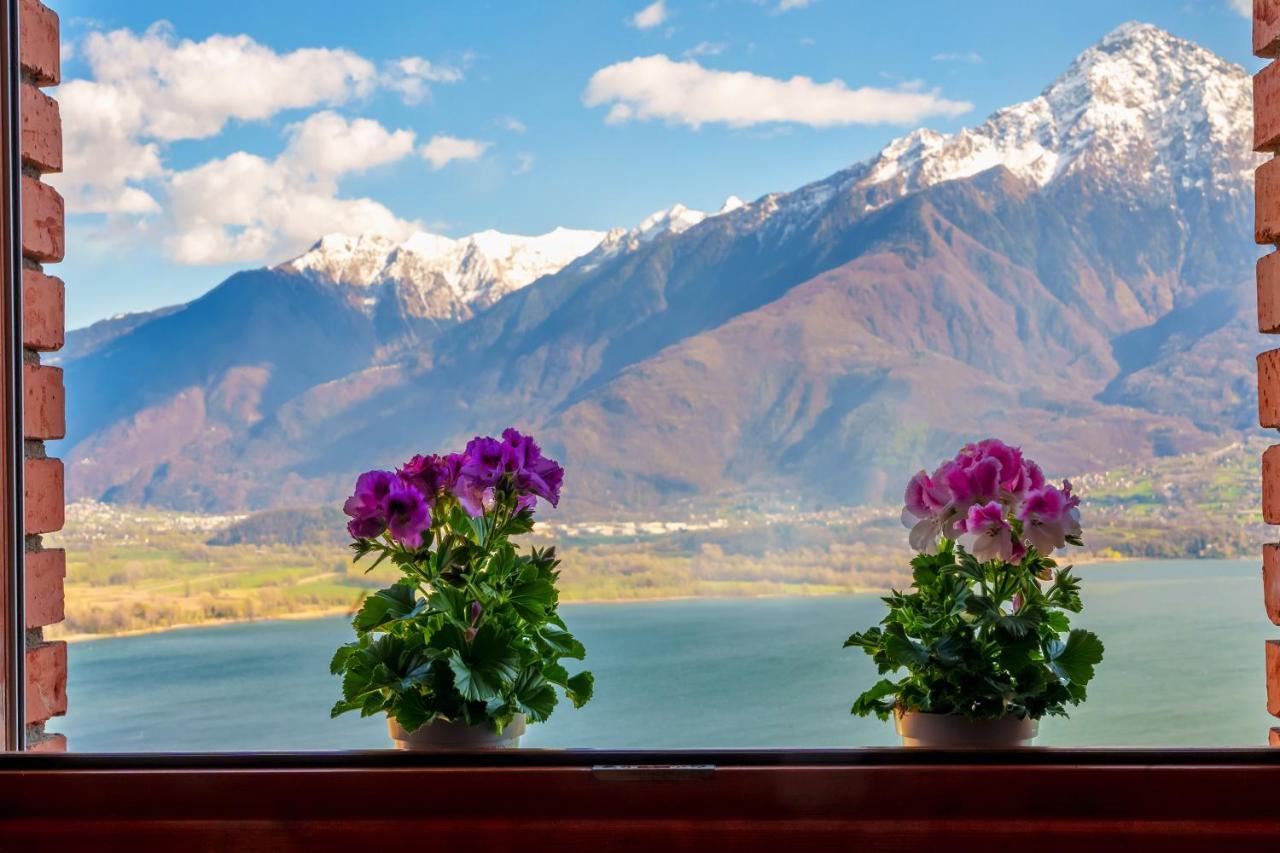 Incredibile Vista Sul Lago Di Como - Netflix E Free Wifi Gera Lario Bagian luar foto