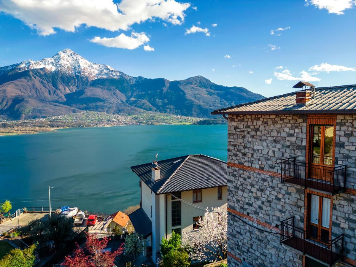 Incredibile Vista Sul Lago Di Como - Netflix E Free Wifi Gera Lario Bagian luar foto